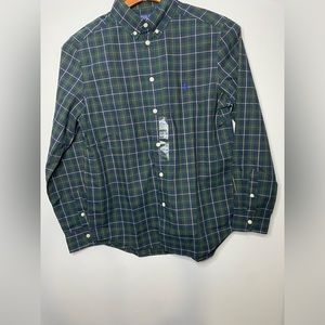 Polo Ralph Lauren button down collar boys shirt Size L Color Multi